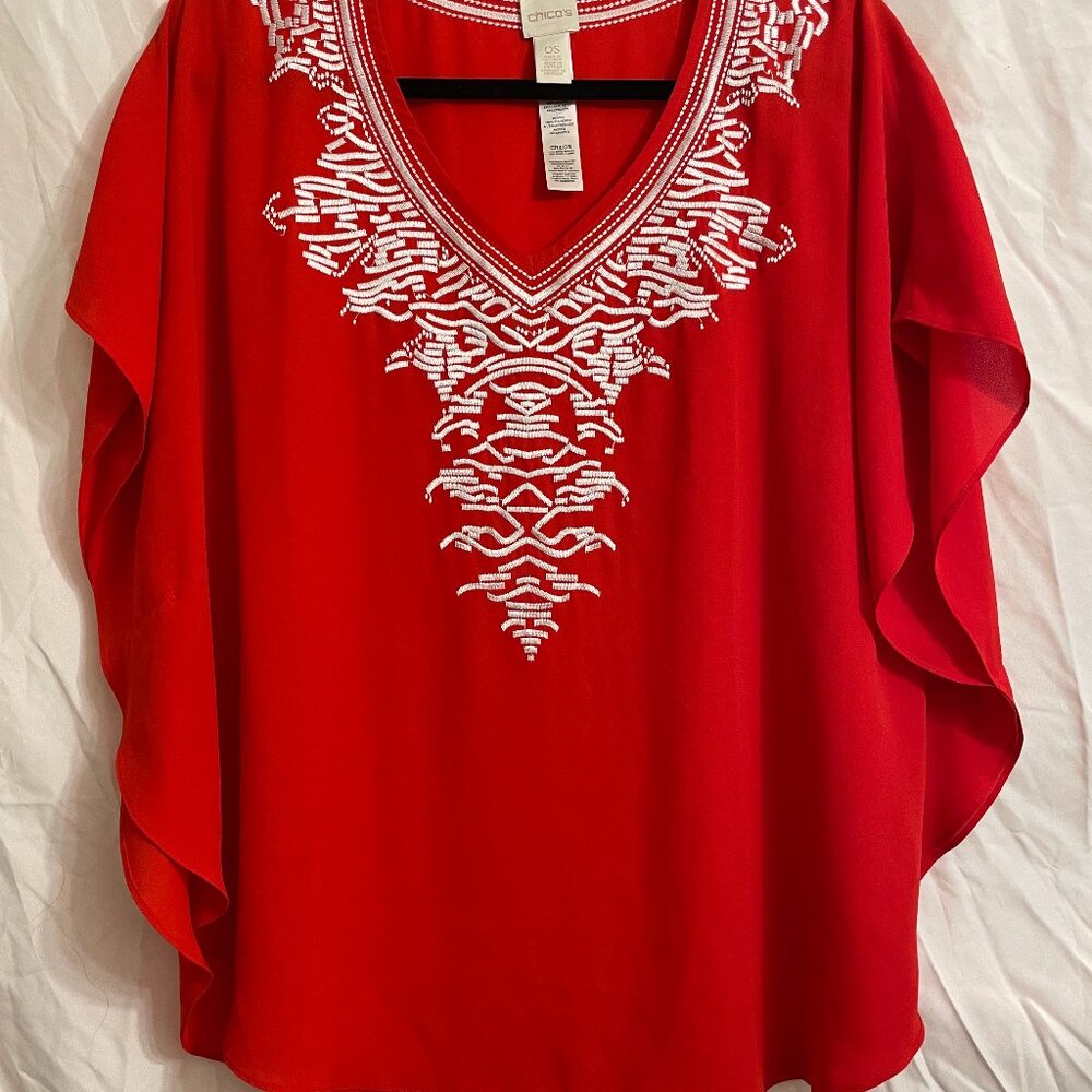Chico's Woman's Blouse - OS